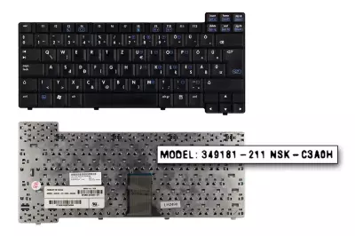 HP Compaq nx sorozat nx5000 fekete magyar laptop billentyűzet