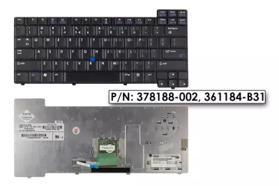 HP Compaq nc 6230 fekete US angol laptop billentyűzet