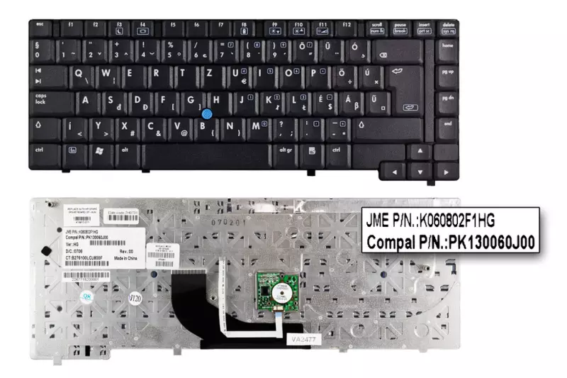 HP Compaq nc6400 gyári új magyar billentyűzet (418910-211)