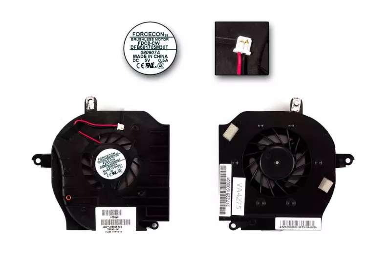 HP Compaq nw9440, nx9420 gyári új hűtő ventilátor (SPS 409932-001)