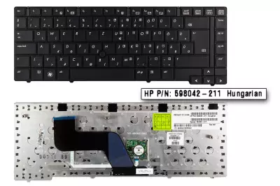 HP EliteBook 8440w fekete magyar laptop billentyűzet