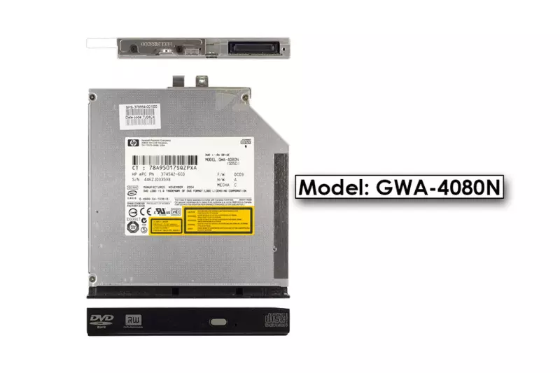 HP IDE (PATA) használt DVD-író (GwA-4080N)