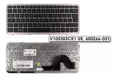 HP Pavilion DM3-1100 ezüst UK angol laptop billentyűzet