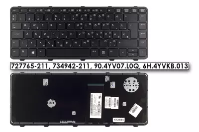 HP ProBook 430 G1 gyári új magyar keretes billentyűzet, 727765-211