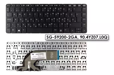 HP ProBook 440 G1 fekete magyar laptop billentyűzet