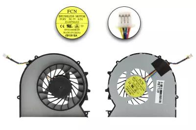 HP ProBook 450 G1, 455 G1, 470 G1 gyári új hűtő ventilátor (FCBV, DFS531005MC0T)