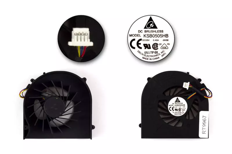 HP ProBook 4520s, 4525s, 4720s gyári új hűtő ventilátor (SPS 598677-001)