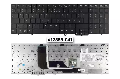 HP ProBook 6540b fekete német  laptop billentyűzet