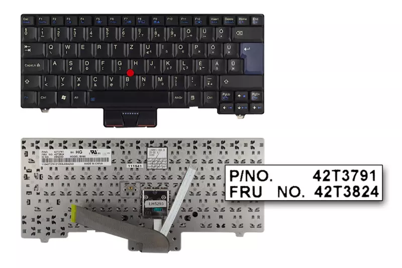 Lenovo ThinkPad SL300, SL400, SL500 gyári új magyar billentyűzet (42T3824)