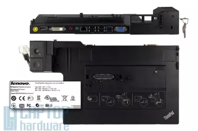 IBM ThinkPad T410, T510, T530 Mini Dock Series 3 dokkoló USB 3.0 + 90W Lenovo laptop töltő, 04Y2072, Type 4337