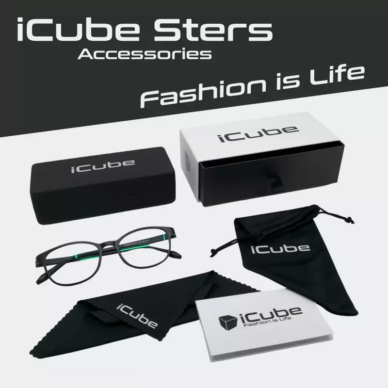 iCube Sters - Black - Kékfény szűrő Monitor szemüveg - Gamer szemüveg
