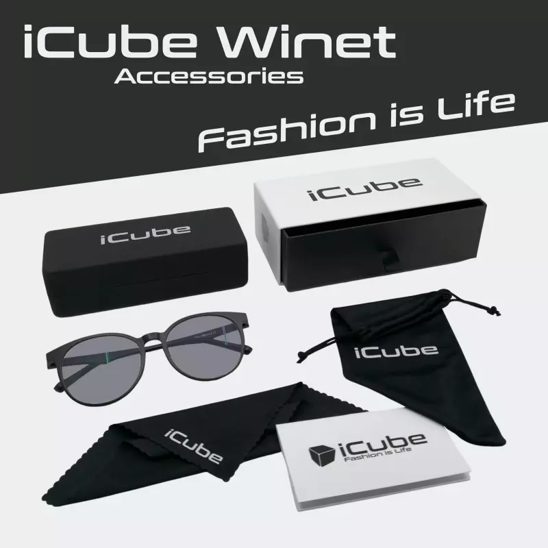 iCube Winet - Black - Fényre sötétedő - Kékfény szűrő Monitor szemüveg

