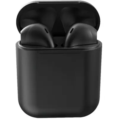 inPods 12 Bluetooth sztereó fülhallgató | V 5.0, TWS | Töltőtokkal | Fekete