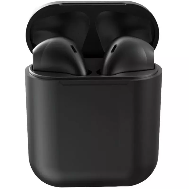 inPods 12 Bluetooth sztereó fülhallgató | V 5.0, TWS | Töltőtokkal | Fekete