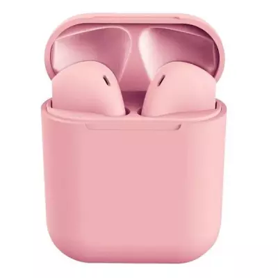 inPods 12 Bluetooth sztereó fülhallgató | V 5.0, TWS | Töltőtokkal | Rózsaszín (Pink)
