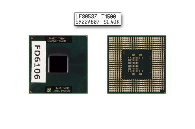 Intel Celeron Dual Core T1500 1866MHz használt CPU (SLAQK)
