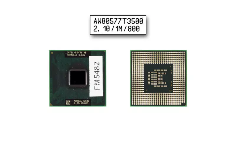Intel Celeron Dual Core T3500 2100MHz használt CPU (SLGJV)