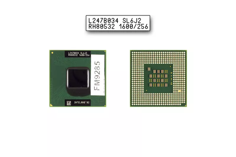 Intel Celeron M 1600 MHz használt CPU (SL6J2)