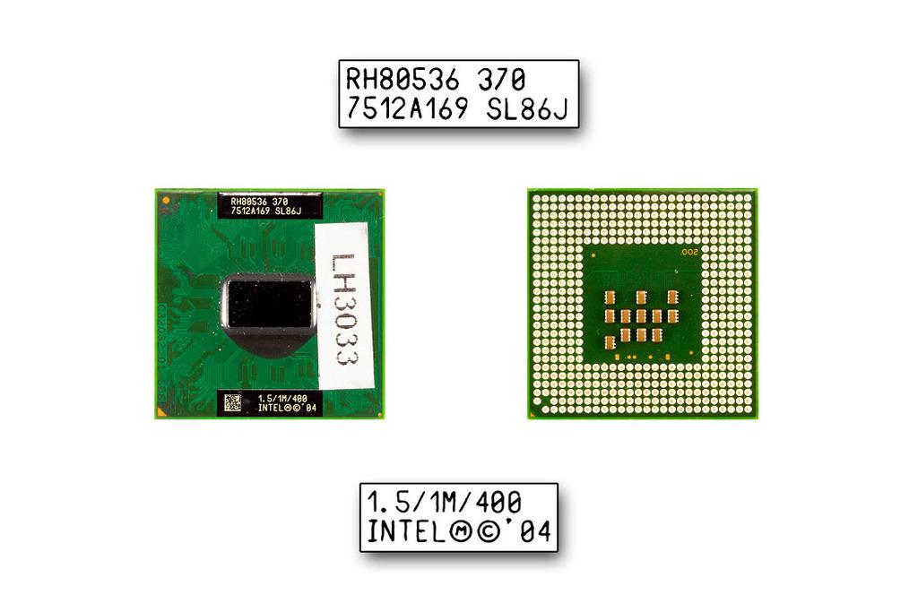 Intel Celeron M370 1500MHz használt CPU (SL8MM, SL86J)