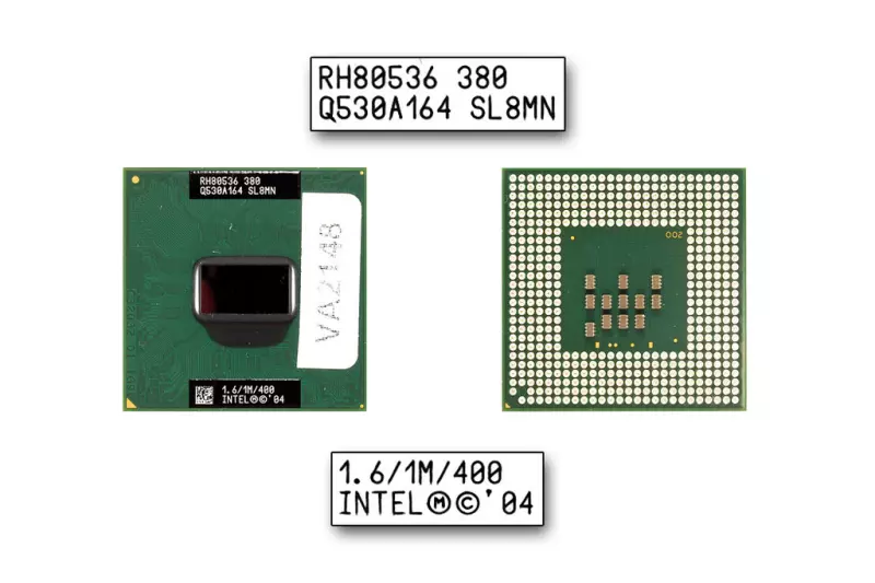Intel Celeron M380 1600MHz használt CPU (SL8MN)