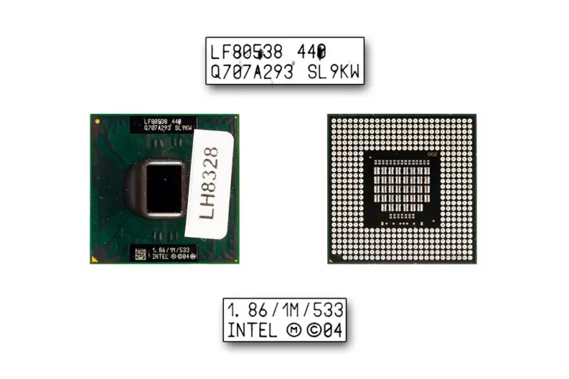 Intel Celeron M440 1860MHz használt CPU (SL9KW)