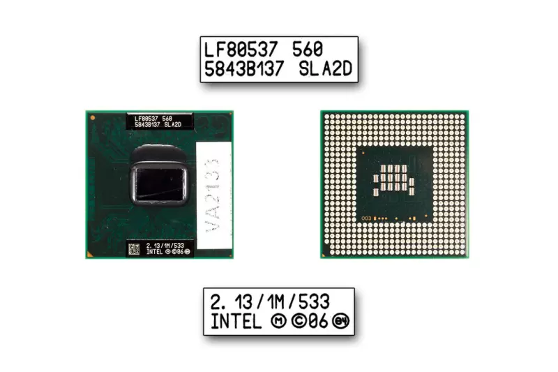 Intel Celeron M560 2133MHz használt CPU