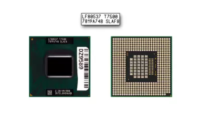 Intel Core 2 Duo T7500 2200MHz használt CPU (SLAF8)