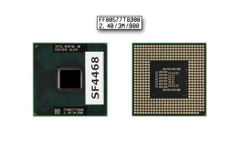 Intel Core 2 Duo T8300 2400MHz használt CPU, SLAYQ