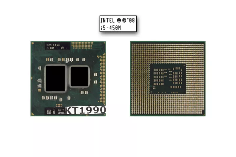 Intel Core i5-450M 2400MHz használt CPU, SLBTZ