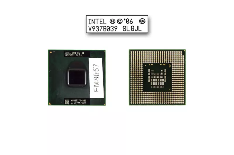 Intel Dual Core T4400 2200MHz használt CPU SLGJL