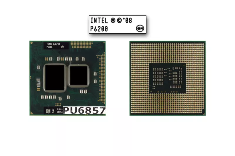 Intel Pentium Dual-Core P6200 2133MHz használt CPU (SLBUA)