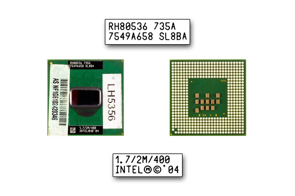 Intel Pentium M 735A 1700MHz használt CPU (SL7EP)