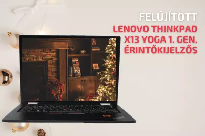 Lenovo ThinkPad X13 Yoga 1. generáció | 13,3 colos FULL HD érintőképernyő | Intel Core i5-10210U | 8GB memória | 256GB SSD | MAGYAR BILLENTYŰZET | Windows 10 PRO + 2 év garancia!