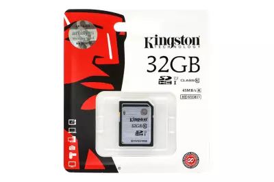 Kingston 32GB UHS-I (45MB/s) SDHC kártya (SD10VG2/32GB)