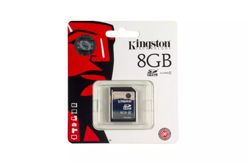 Kingston 8GB Class 4 SD kártya (SD4/8GB)