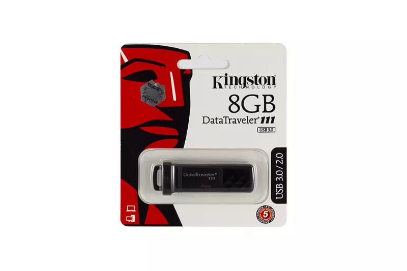 Kingston DT111 8GB fekete pendrive (DT111/8GB)