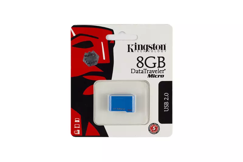 Kingston DTMCK 8GB kék mikro pendrive (DTMCK/8GB)