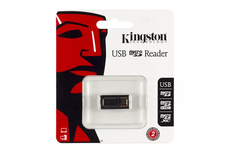 Kingston MicroSD kártyaolvasó, USB2.0, FCR-MRG2