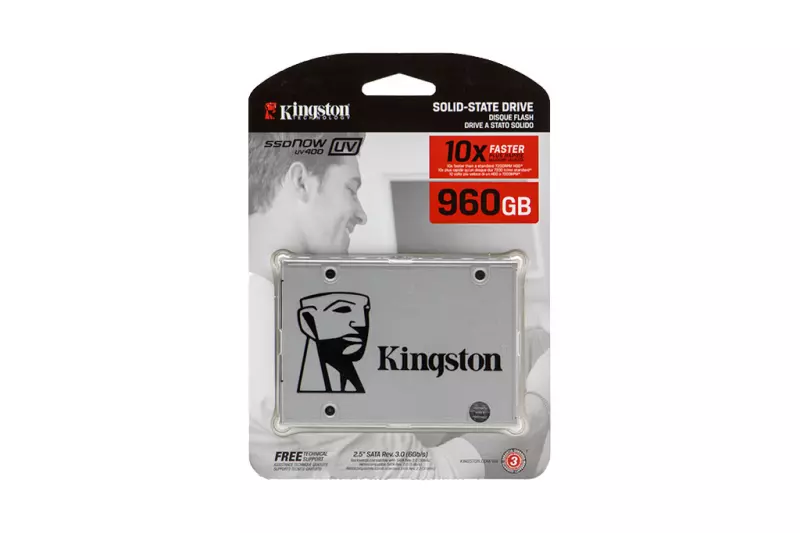 Kingston SSDNOW UV400 960GB SSD meghajtó (SUV400S37/960G) | 3 év garancia! | Ingyenes beszereléssel!