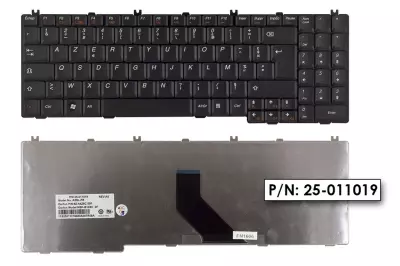 Lenovo IdeaPad B560 fekete francia laptop billentyűzet