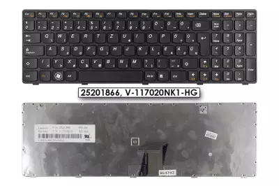 Lenovo IdeaPad G585 fekete magyar laptop billentyűzet