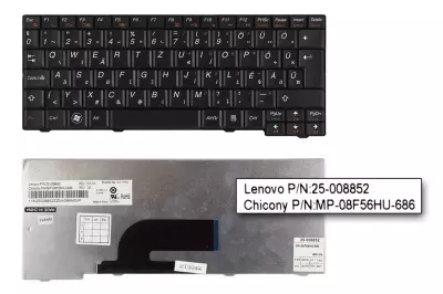 Lenovo IdeaPad S11 fekete magyar laptop billentyűzet