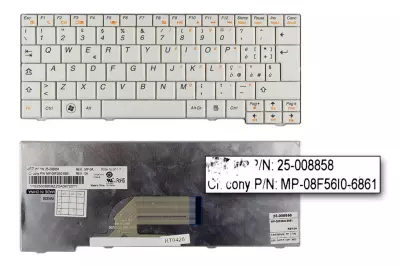 Lenovo IdeaPad S11 fehér olasz laptop billentyűzet