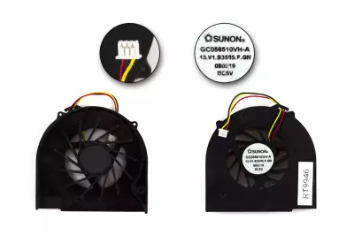 Lenovo IdeaPad Y330, Y330G, Y330M gyári új hűtő ventilátor (GC056510VH-A)