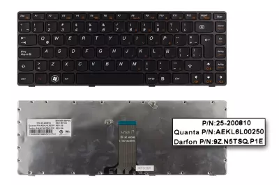 Lenovo IdeaPad Z470 bronz latin-amerikai laptop billentyűzet
