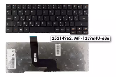 Lenovo IdeaPad Miix 2 10 fekete magyar laptop billentyűzet