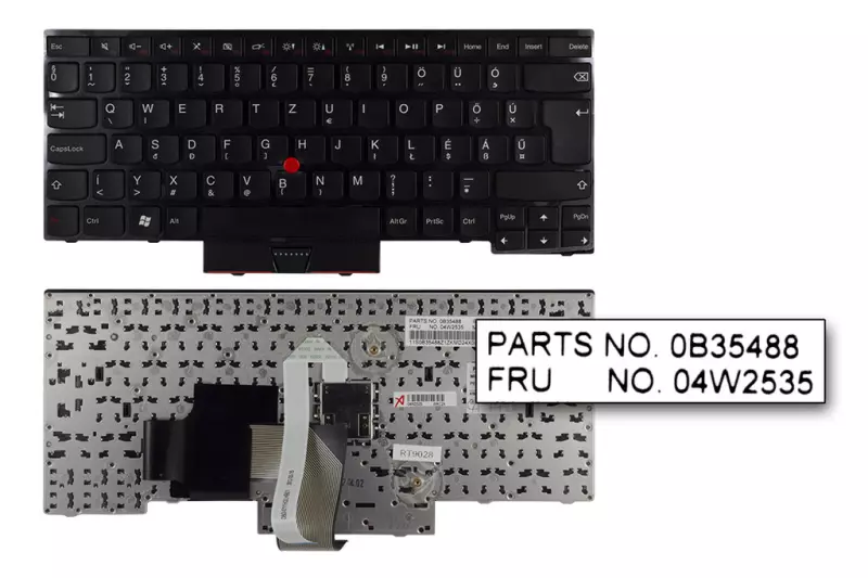 Lenovo ThinkPad Edge E330, E335 gyári új magyar billentyűzet (Win7) (FRU 04W2535)