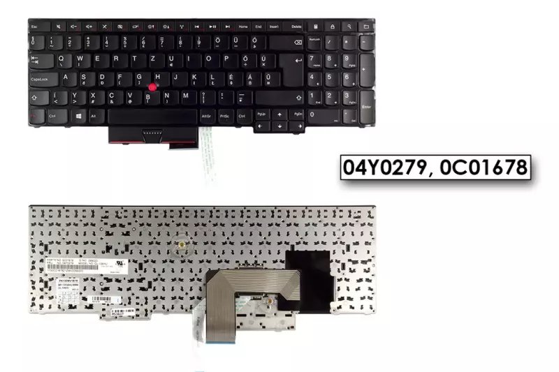 Lenovo ThinkPad Edge E530, E530c, E535 gyári új magyar billentyűzet (04Y0279)