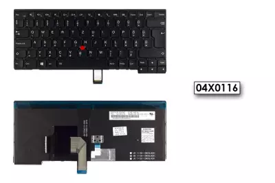 Lenovo ThinkPad Edge E455 fekete magyar laptop billentyűzet