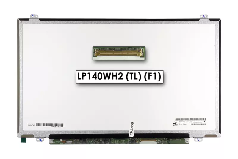 Gyári új matt 14.0' HD (1366x768) LED Slim kijelző (csatlakozó: 40 pin - jobb) FRU 04X5914